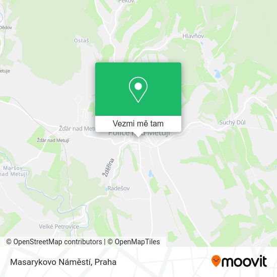 Masarykovo Náměstí mapa
