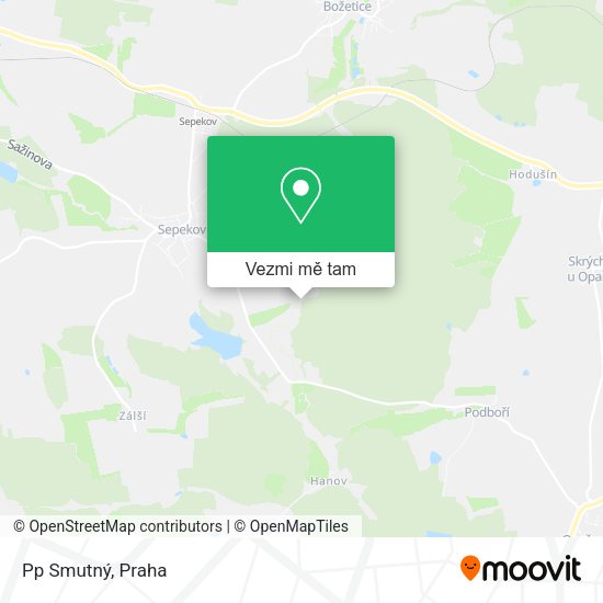 Pp Smutný mapa