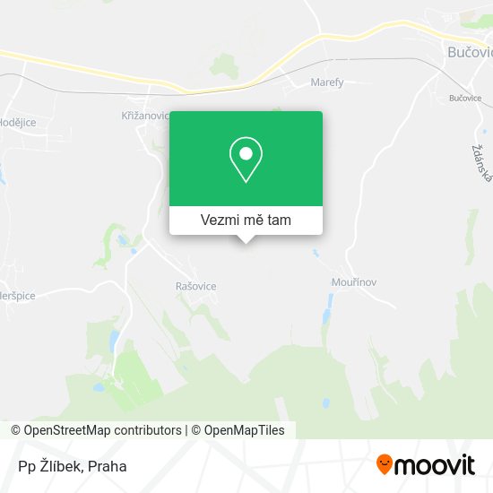 Pp Žlíbek mapa