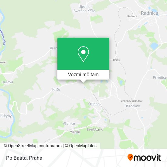 Pp Bašta mapa