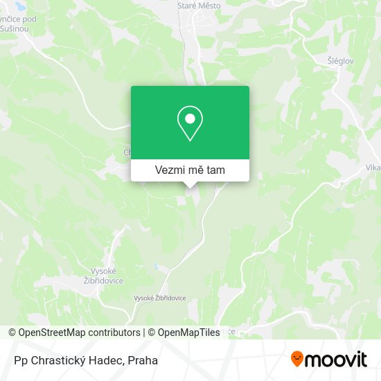 Pp Chrastický Hadec mapa