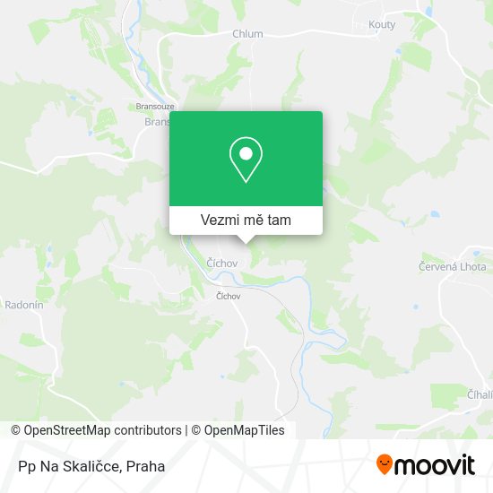 Pp Na Skaličce mapa