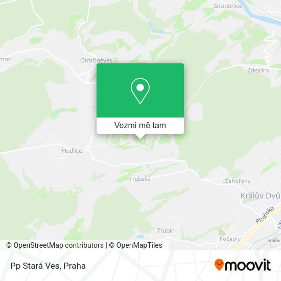 Pp Stará Ves mapa