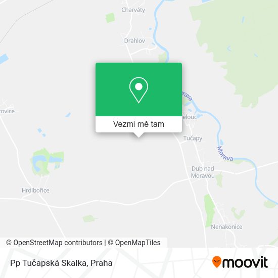Pp Tučapská Skalka mapa