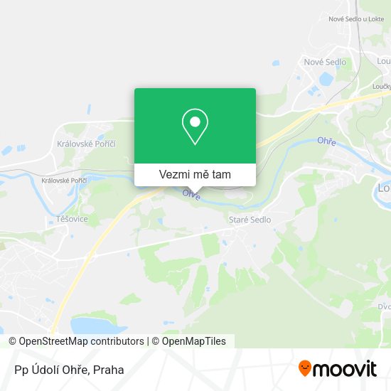 Pp Údolí Ohře mapa