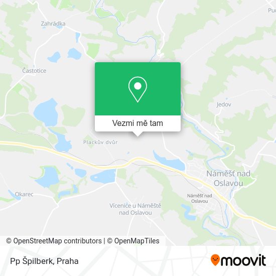 Pp Špilberk mapa