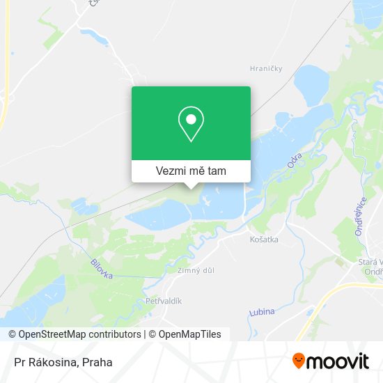 Pr Rákosina mapa