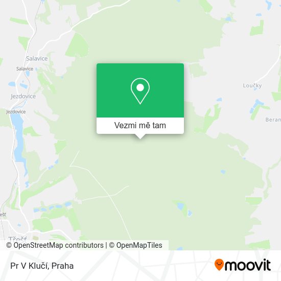 Pr V Klučí mapa