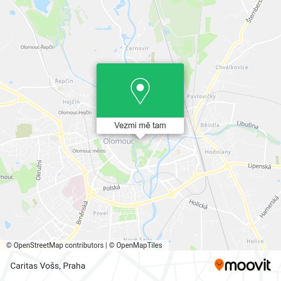 Caritas Vošs mapa
