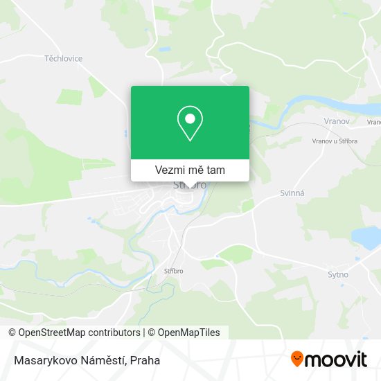 Masarykovo Náměstí mapa
