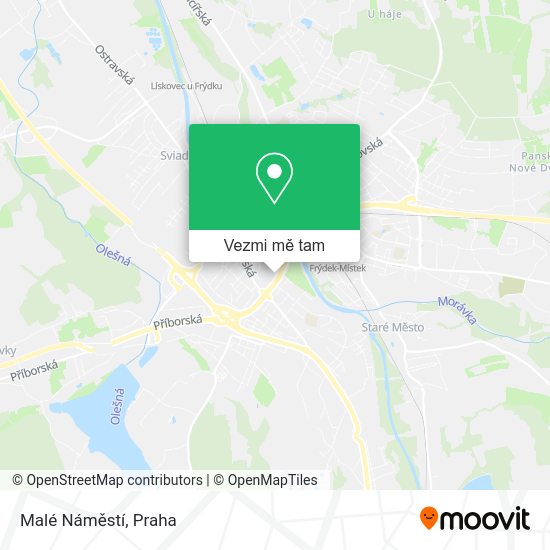 Malé Náměstí mapa
