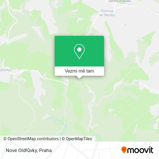 Nové Oldřůvky mapa