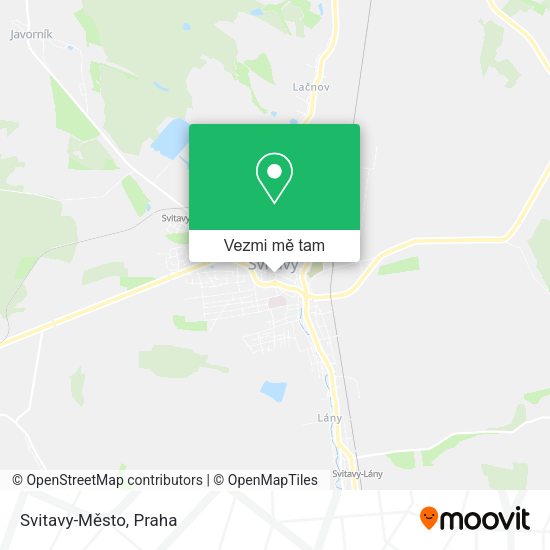 Svitavy-Město mapa