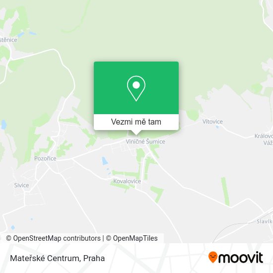 Mateřské Centrum mapa