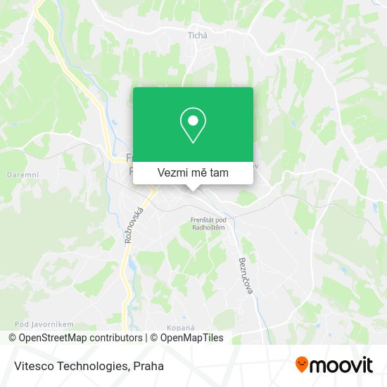 Vitesco Technologies mapa