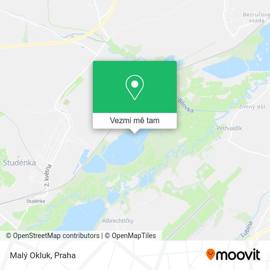 Malý Okluk mapa