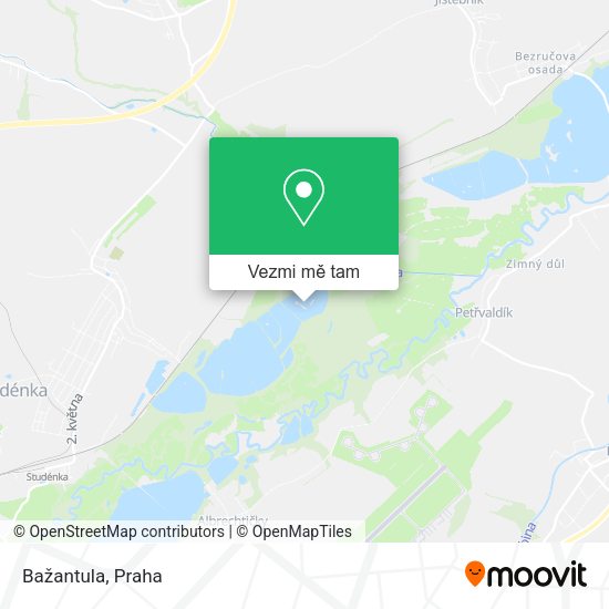 Bažantula mapa