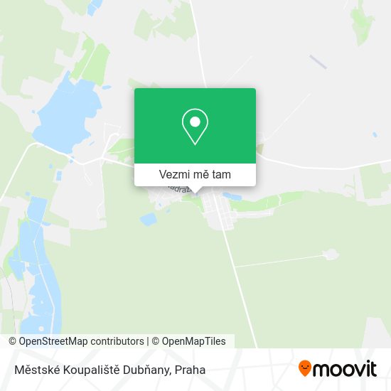 Městské Koupaliště Dubňany mapa