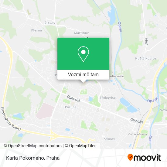 Karla Pokorného mapa