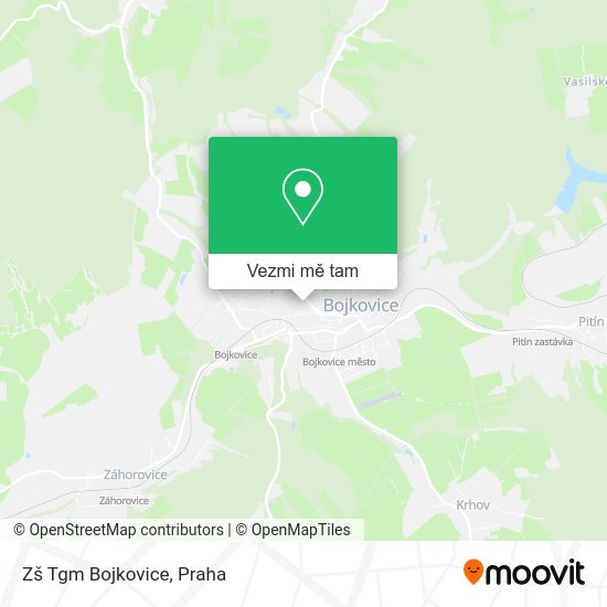 Zš Tgm Bojkovice mapa