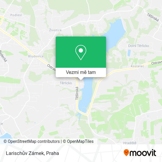 Larischův Zámek mapa