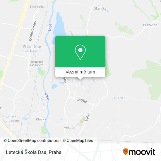 Letecká Škola Dsa mapa
