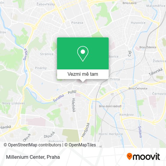 Millenium Center mapa