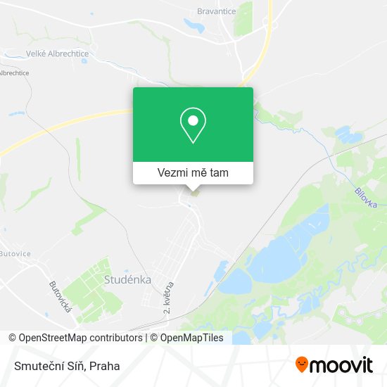 Smuteční Síň mapa