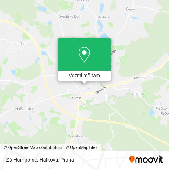 Zš Humpolec, Hálkova mapa