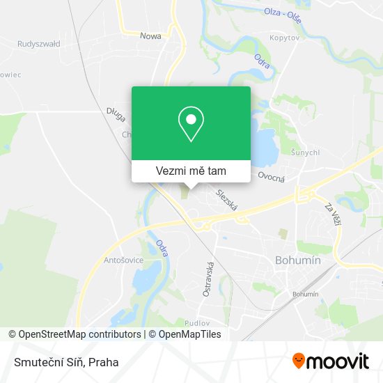 Smuteční Síň mapa