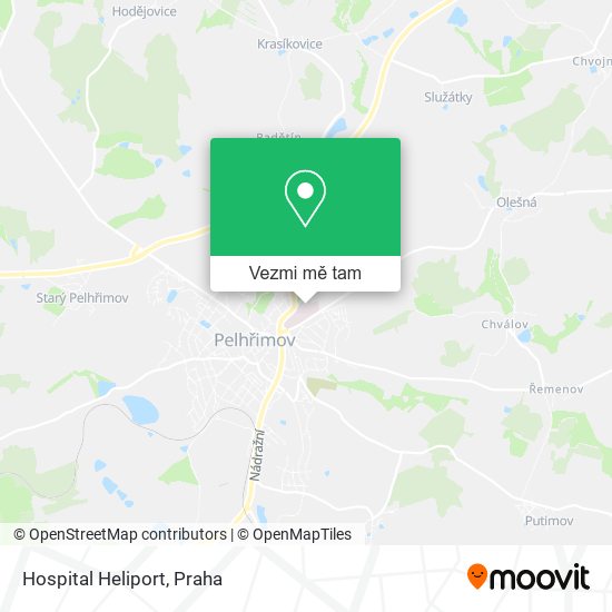 Hospital Heliport mapa
