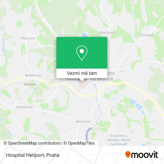 Hospital Heliport mapa