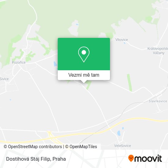 Dostihová Stáj Filip mapa
