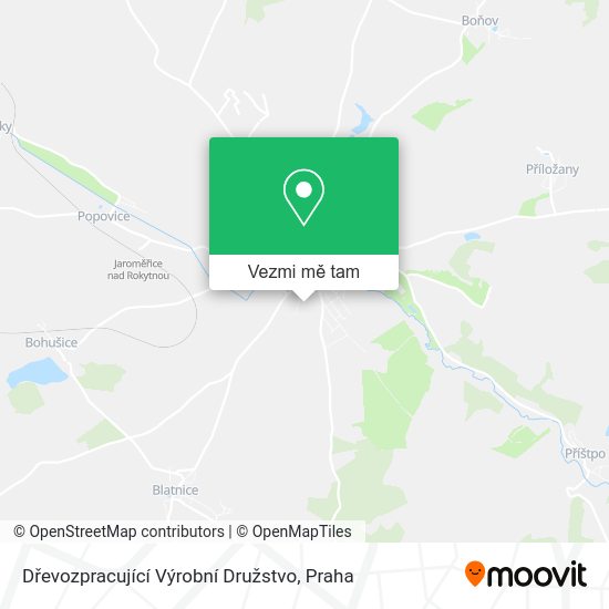 Dřevozpracující Výrobní Družstvo mapa