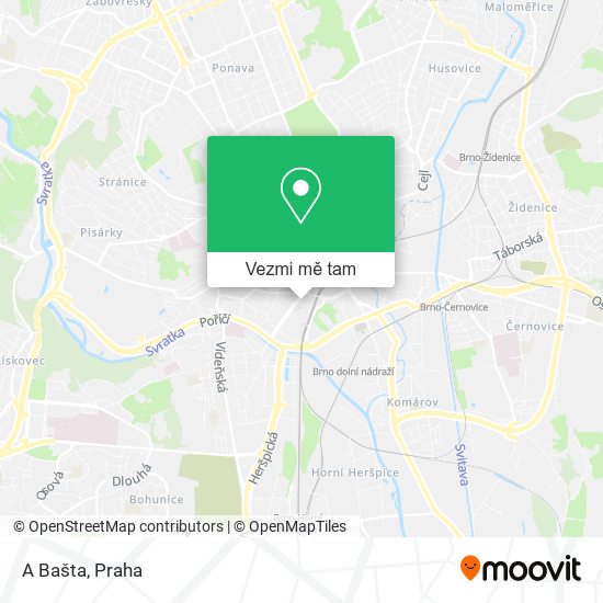 A Bašta mapa