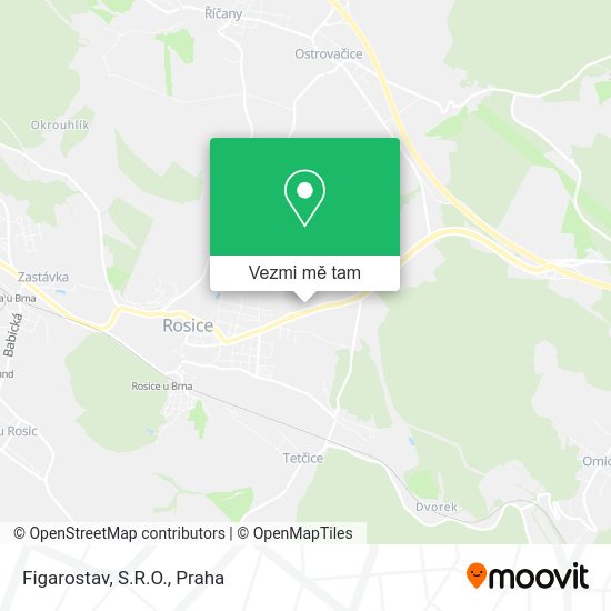 Figarostav, S.R.O. mapa