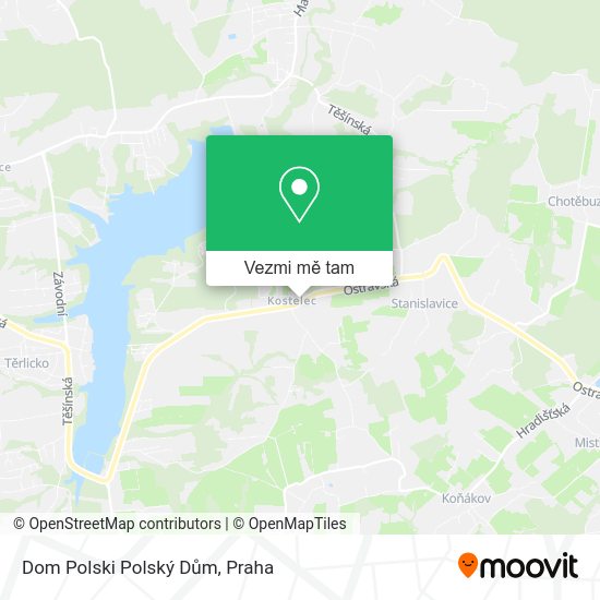 Dom Polski Polský Dům mapa