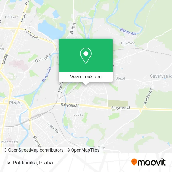 Iv. Poliklinika mapa