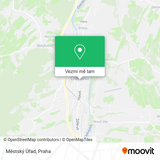Městský Úřad mapa