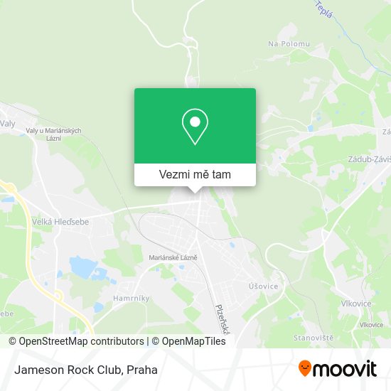 Jameson Rock Club mapa