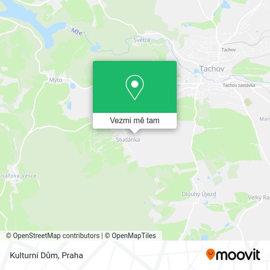 Kulturní Dům mapa