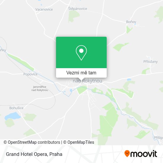 Grand Hotel Opera mapa