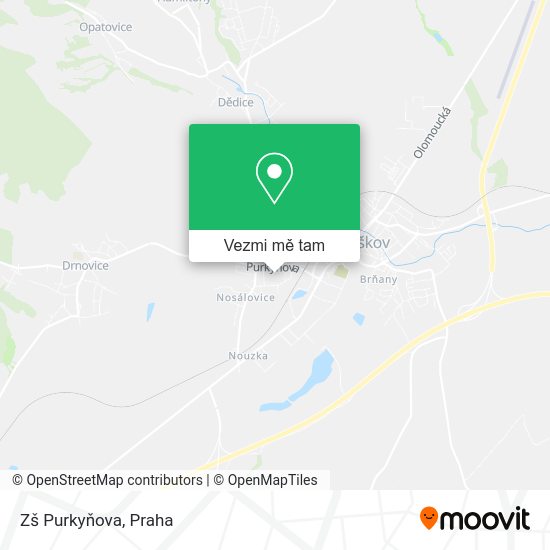 Zš Purkyňova mapa
