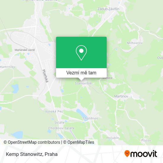 Kemp Stanowitz mapa