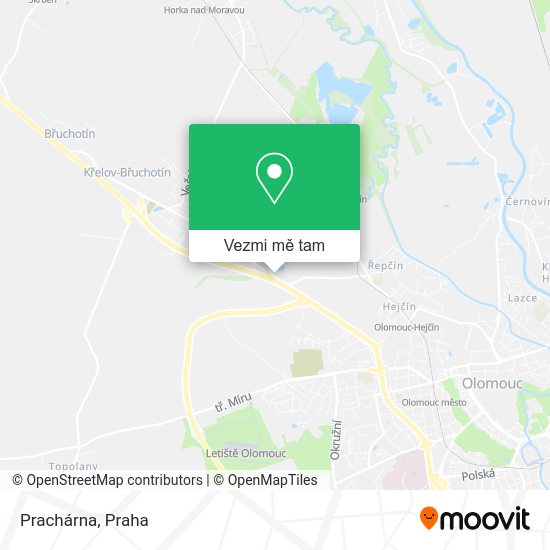 Prachárna mapa