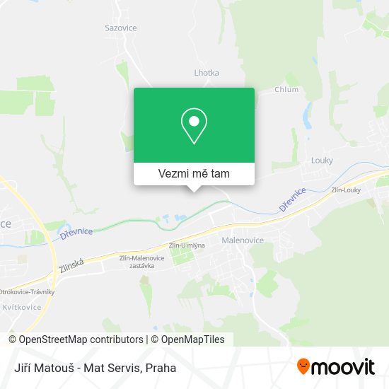 Jiří Matouš - Mat Servis mapa