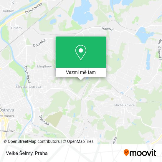 Velké Šelmy mapa
