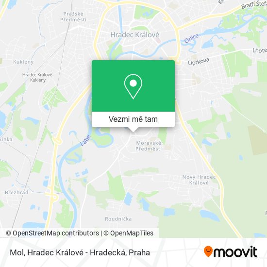 Mol, Hradec Králové - Hradecká mapa
