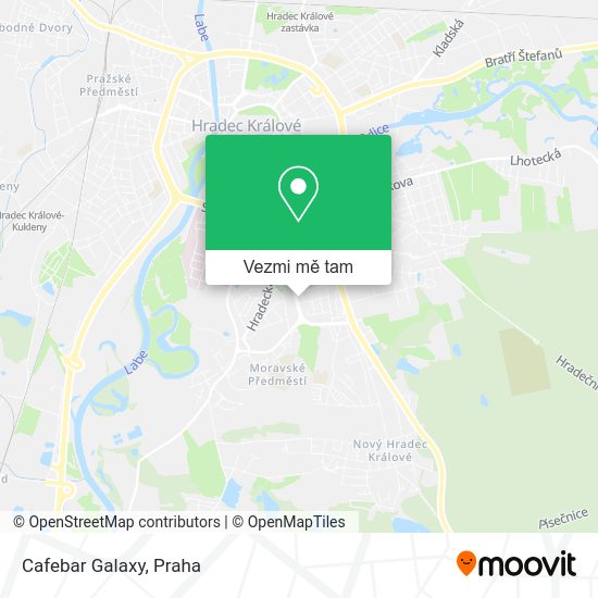 Cafebar Galaxy mapa