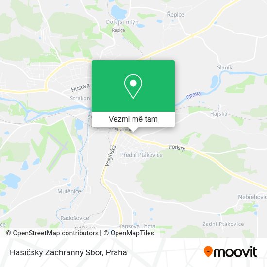 Hasičský Záchranný Sbor mapa